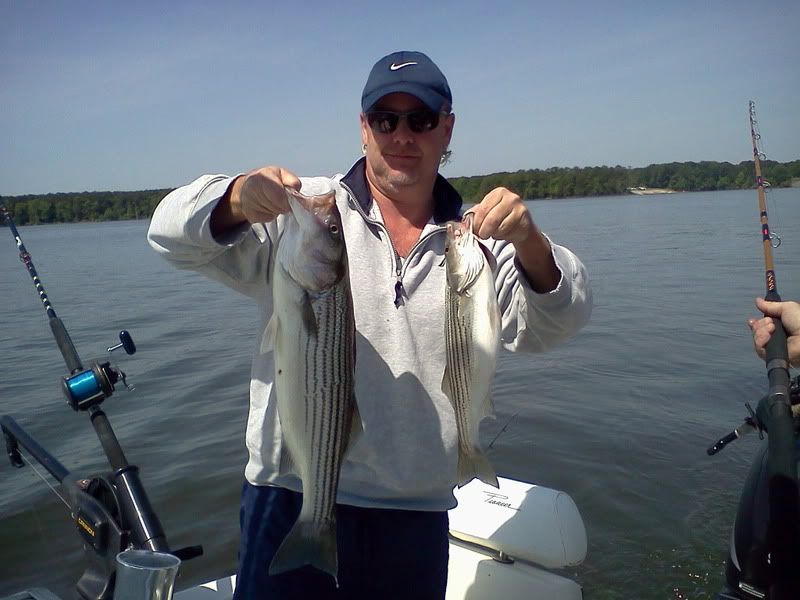 Striper Fishing On Jordan Lake